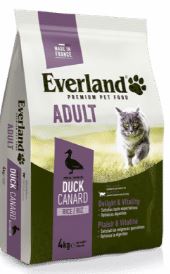 Croquette Chat adulte Canard 15kg - EVERLAND